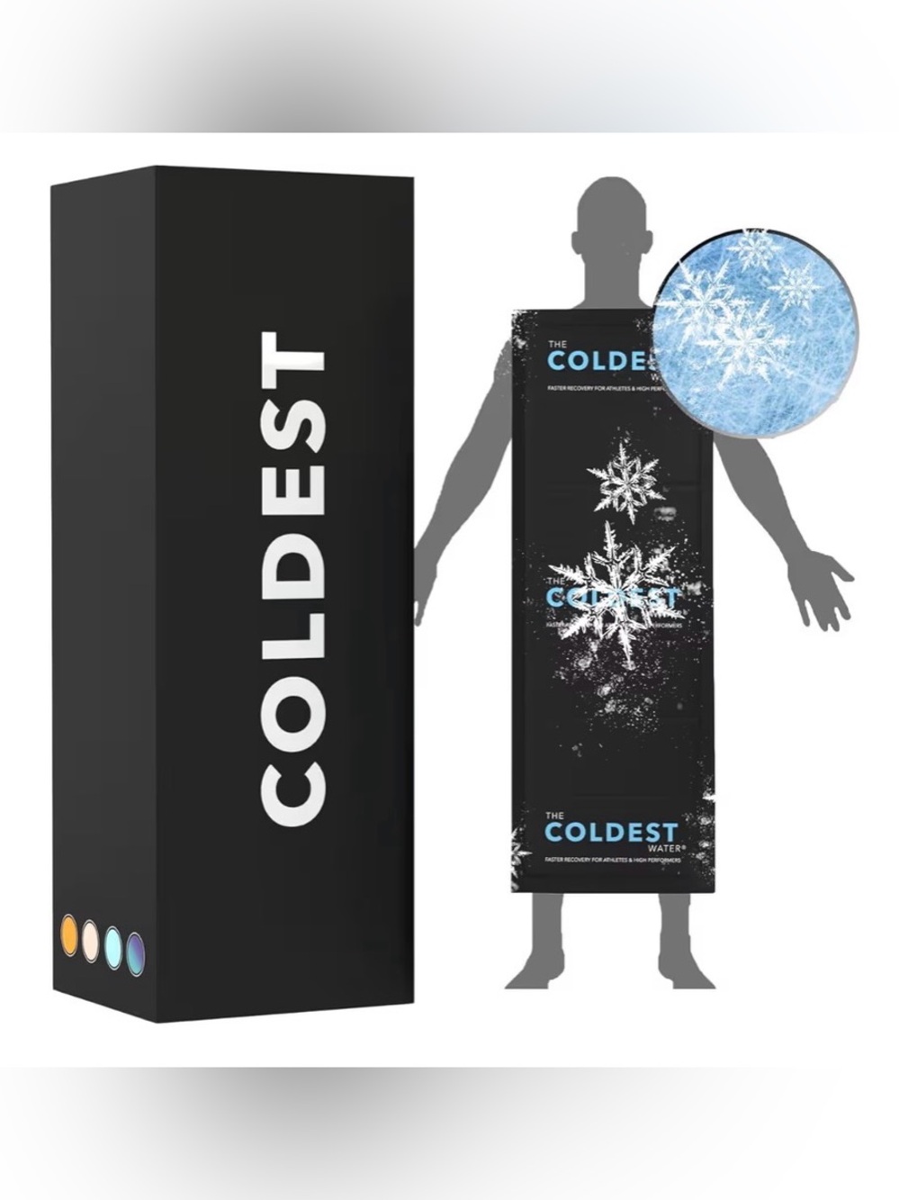 The Coldest Water Full Body Ice Pack - NEW